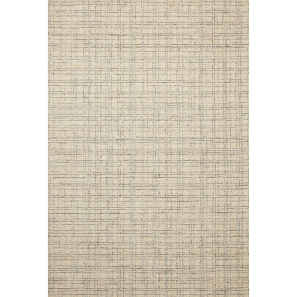 Chris Loves Julia x Loloi Polly Handmade Slate/Ivory Rug & Reviews